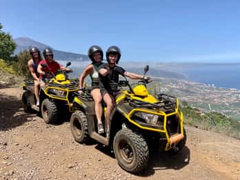Puerto de la Cruz: Teide or Valley Off-Road Quad Tour