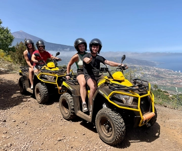 Puerto de la Cruz: Teide of vallei offroad quadtocht