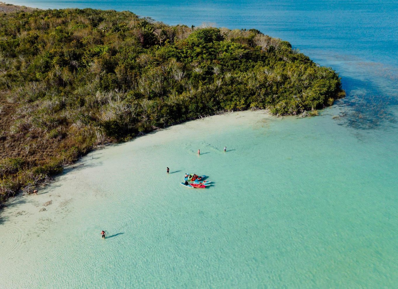 Bacalar ved daggry: Kajakeventyr med morgenmad og fotos