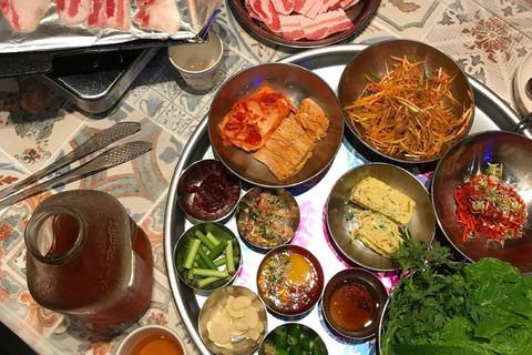 Korean BBQ Night Tour with Market Alleys and Local Stories