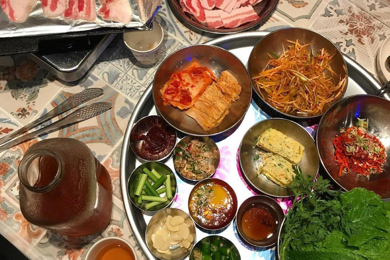 Korean BBQ Night Tour with Market Alleys and Local Stories