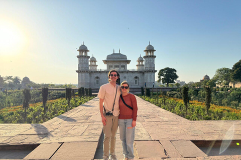 Agra: Taj Mahal Skip-the-Line, Baby Taj & Agra Fort Day Tour Tour with Ac Car, Driver and Guide Only