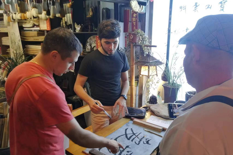 Shanghai Calligraphy Workshop & Tour in Qibao Ancient Town
