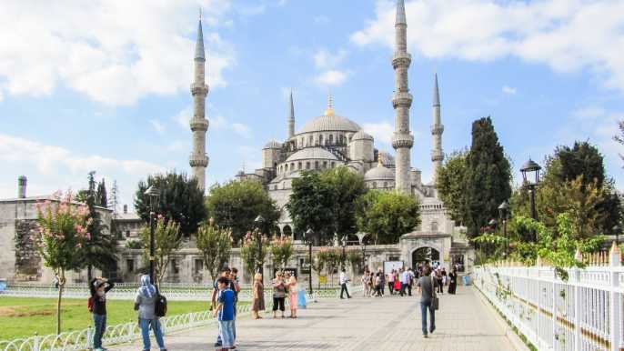 Estambul: Mezquita Azul y Santa Sofía Tour en grupo reducido