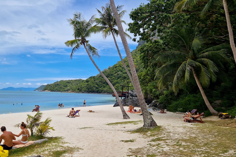 Koh Pha Ngan: Day Tour Ang Thong with Kayak, Snorkel & Lunch Option 1: Hotel Pick up in Koh Pha Ngan