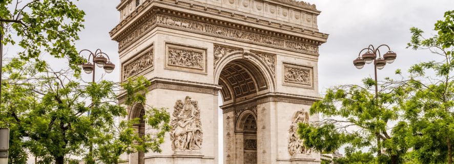 Paryż: bilet na taras widokowy Łuku Triumfalnego