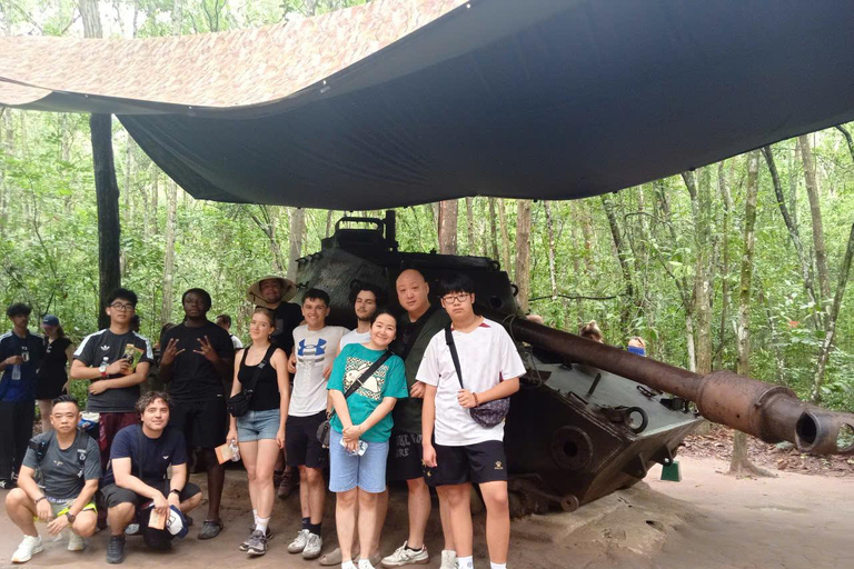 HCM: Explore Cu Chi Tunnels, Shooting, Tasting Steam Cassava Standard Group Tour (Max 25 peoples)