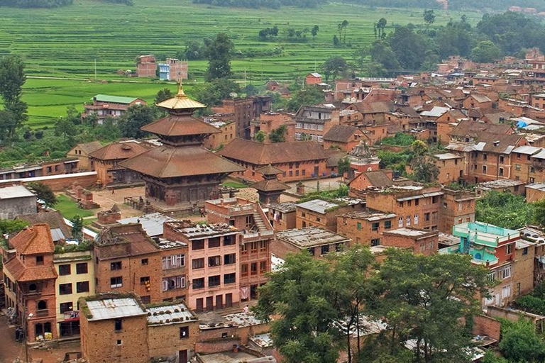 Katmandu: Panauti Village &amp; Bhaktapur Sightseeing DagsturKatmandu: Panauti Village och Bhaktapur sightseeingtur