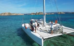 Catamaran: Day trips in La Maddalena's Archipelago