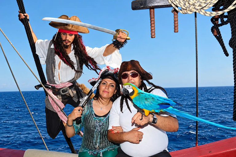 Alanya: Pirate Boat Trip with Lunch & Free Soft Drinks Soft Drinks, Lunch & Transfer