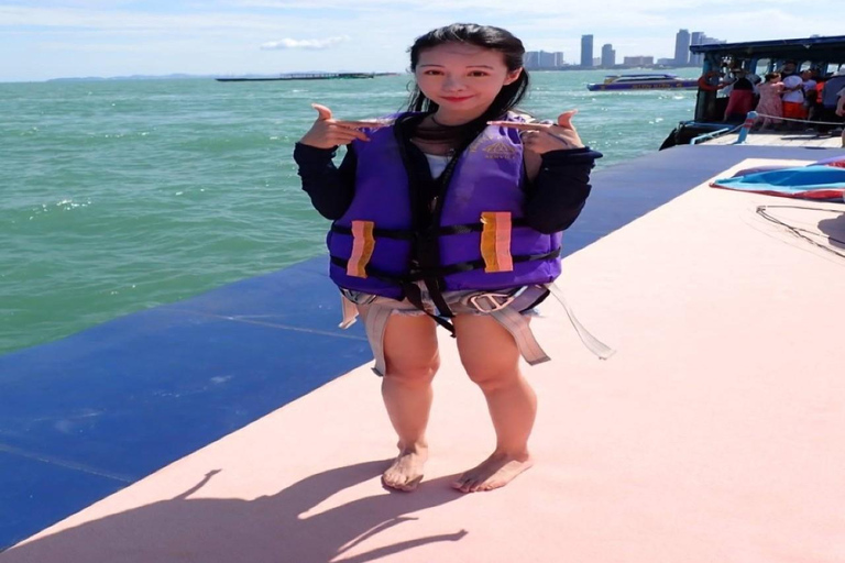 Pattaya: Coral Island - Speed boat - Pranzo - Attività a sceltaPattaya: parasailing + banana boat + snorkeling + pranzo