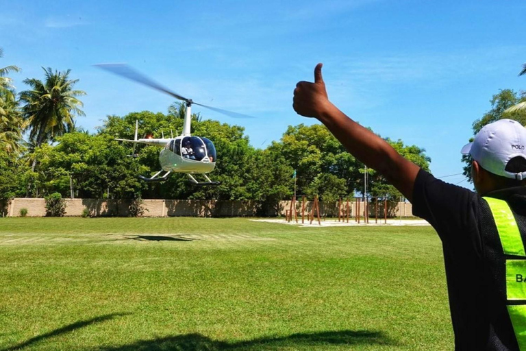Bali: Helicopter Tour with optional Pickup and Drop-off Canggu Skyline