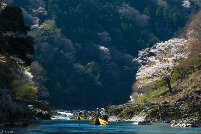 Osaka/Kyoto: Day Tour to Hozugawa River Boat and Arashiyama From Kyoto to Hozugawa River and Arashiyama