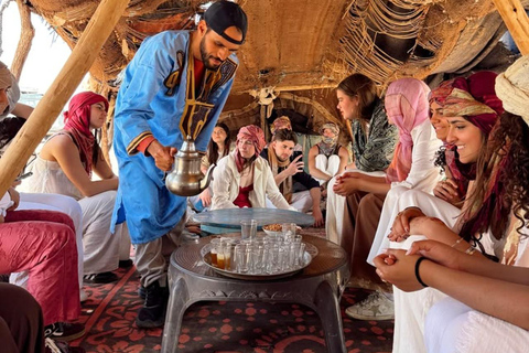 From Marrakech: Agafay Desert Day Trip with Lunch & Pool