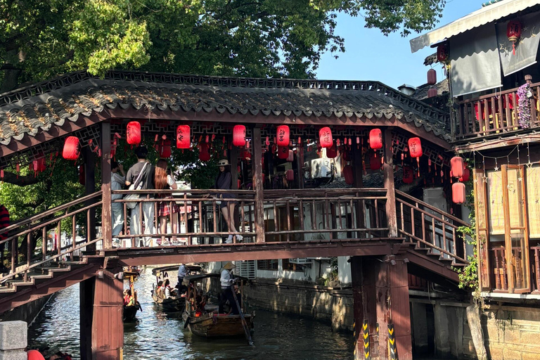 Szanghaj: Zhujiajiao, Xiaolongbao i inne miejscaPrzewodnik mówiący po chińsku / angielsku