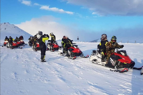 Brașov: Snowmobile Adventure with Hotel Pickup