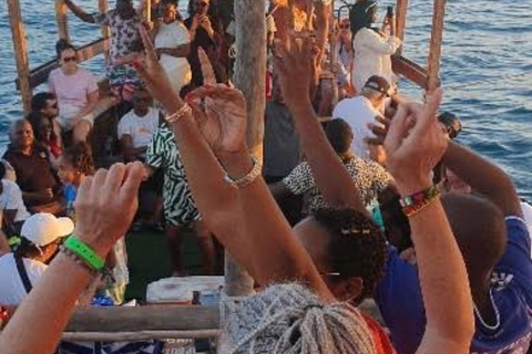 Zanzibar: Mnemba Dolphins Tour and Sunset Dhow Cruise Hotel Transfers within Nungwi and Kendwa