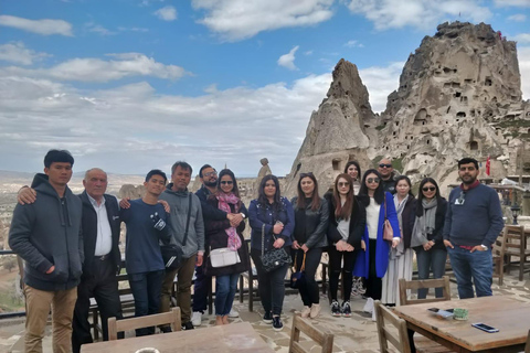 Hele dag Cappadocië Rode Tour met Göreme Openluchtmuseum