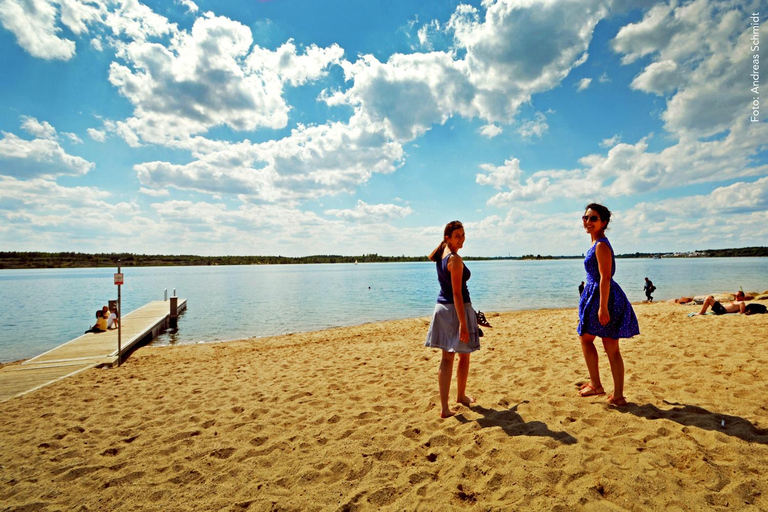 Leipzig: passeio guiado de bicicleta pela Neuseenland (4 horas)Leipzig: Passeio guiado de bicicleta pela região de Neuseenland (4 horas)