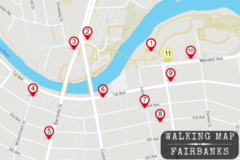 Fairbanks, AK: App-basiertes Murder Mystery Detective GameFairbanks: App-basiertes Murder Mystery Detektivspiel