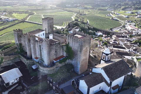 Lissabon: Dinosaurier-Fußabdrücke, Höhlen und Óbidos-TourTour für kleine Gruppen: Dinosaurierfußabdrücke, Höhlen und Óbidos