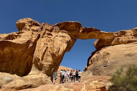 Wadi Rum: 4x4 Jeep Tour with Bedouin Camp Stay & Meals