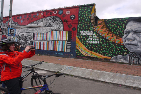 Tour panoramico di Bogotà in bicicletta