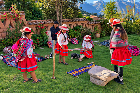 From Urubamba: Sacred Valley Tour with Pachamanca Tasting