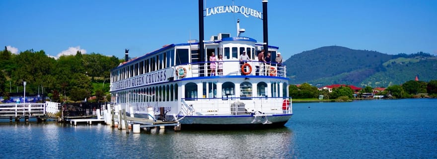 Rotorua : croisière sur le lac Rotorua avec option dîner buffet