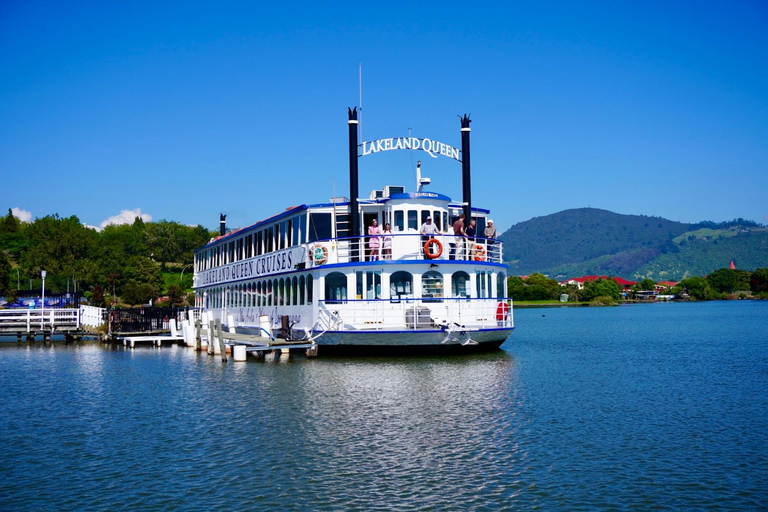 Rotorua: Lake Rotorua Cruise with Buffet Dining Option Dinner Cruise