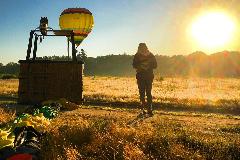 Luchtballonvaart:Chambord, Chenonceau,Cheverny,Blois