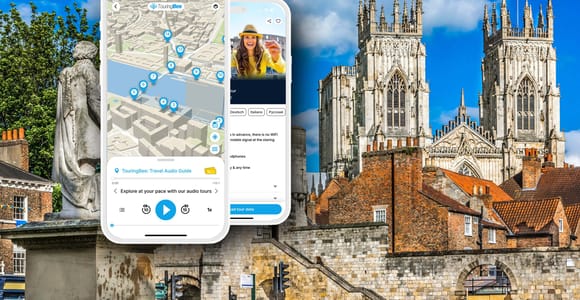 York Walking Tour with Audioguide & HO-HO Bus Tour Option