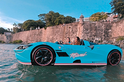 San Juan, PR : JET RIDE - Bugatti rougeJET CAR - Bugatti rouge - option 60 min