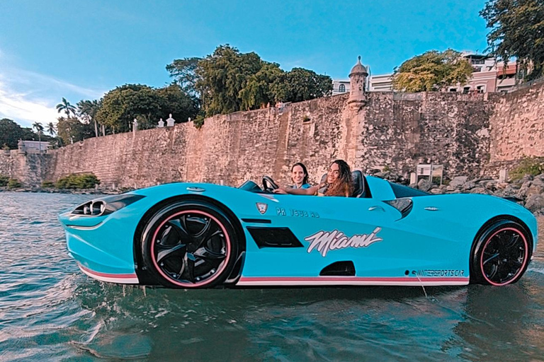 San Juan, PR : JET RIDE - Bugatti rougeJET CAR - Bugatti rouge - option 60 min