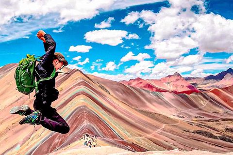 The Best Rainbow Mountain + Heart-shaped Lagoon Tour with Meals, 1 Day The Best Rainbow Mountain + Heart Lagoon Tour with Meals – 1 Day