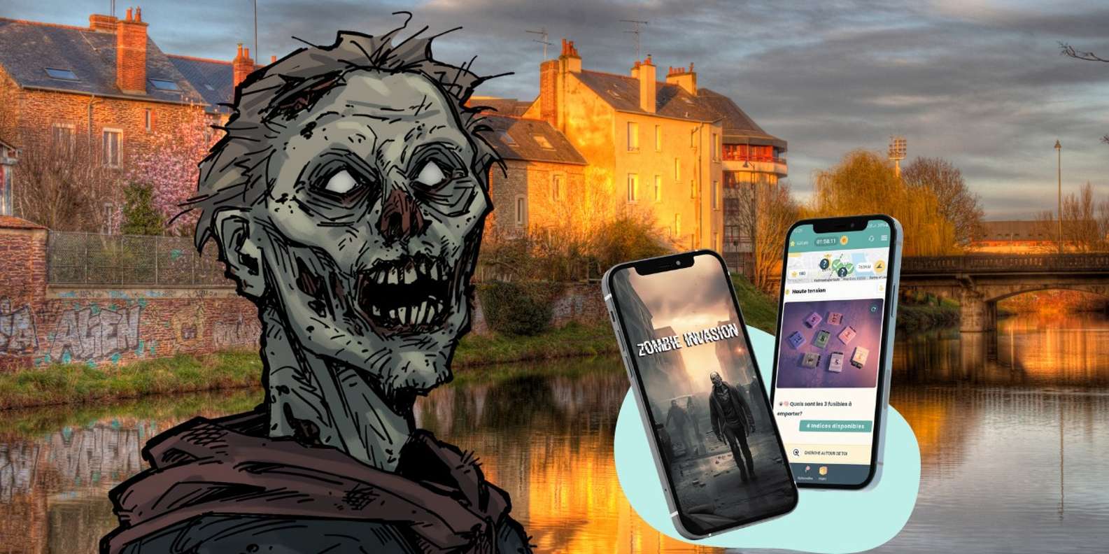 Rennes: Zombie Invasion City Exploration Игра для смартфона | GetYourGuide