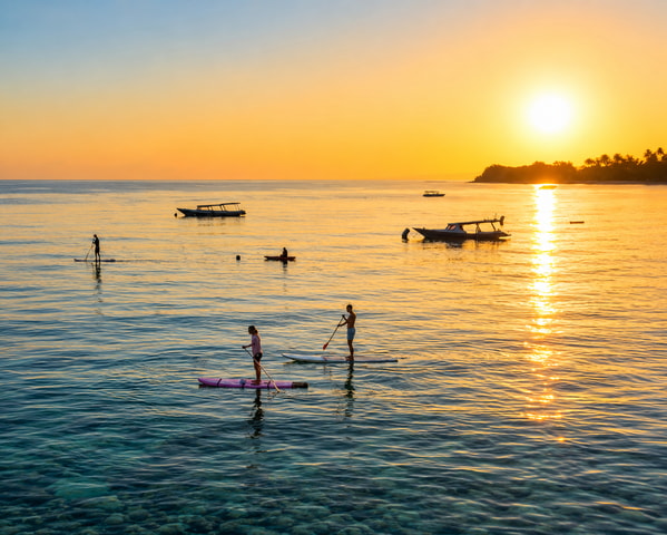Gili Trawangan Best Sunrise SUP Or Kayak With Drone Shoot