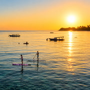 Gili Trawangan Best Sunrise SUP Or Kayak With Drone Shoot
