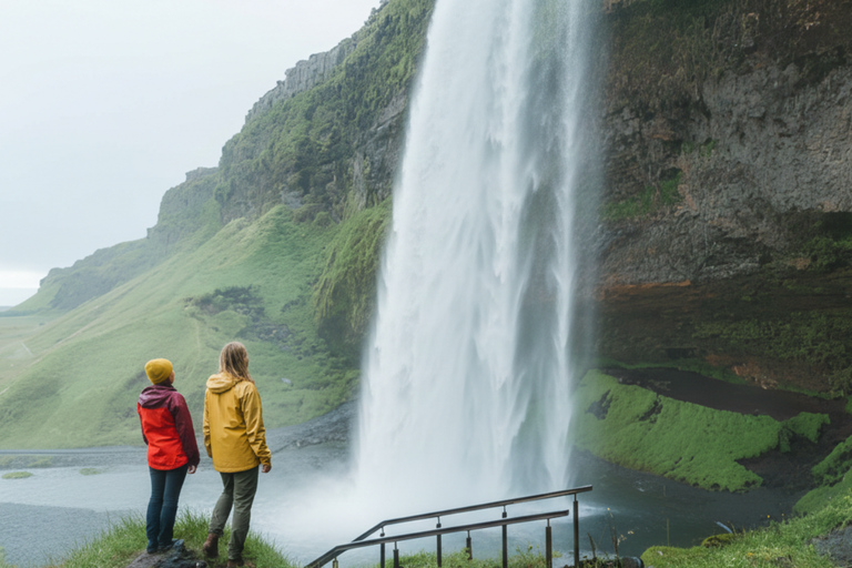 South Coast Private tour with Black Pizza & Glacier Hike