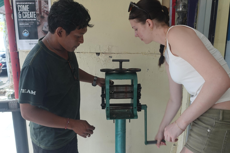 Bali: Silver Jewellery Making Class in Kuta or Canggu Silver Making Class with Meeting Point in Kuta