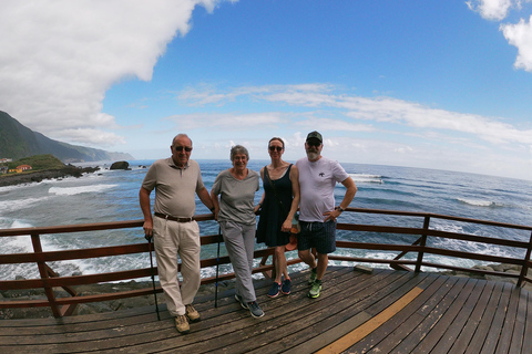 Visite privée des piscines naturelles et des cascades de Porto Moniz