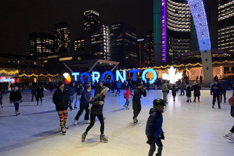 Torontos centrum: Upplevelse av en vandringstur. Engelska/Spanska