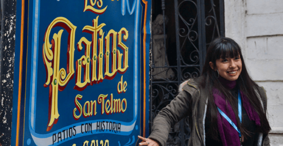 San Telmo: Fileteado Folk Art Tour & Painting Workshop