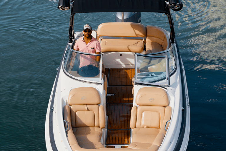 Miami Beach: Spektakularna wycieczka łodzią po piaszczystej plaży i Skyline6-godzinna prywatna wycieczka łodzią po wyspie Miami i piaszczystej plaży