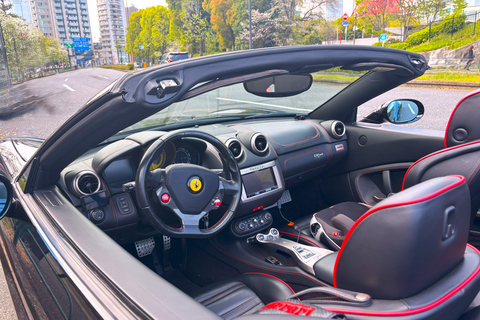 tokyo:Daikoku PA JDM Car Meeting by Ferrari/Maserati/VIP VanTokio: Wycieczka samochodowa Daikoku PA w Ferrari California