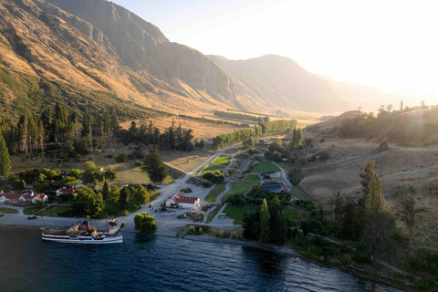 Queenstown: Walter Peak Gourmet BBQ i rejs po jeziorze Whakatipu