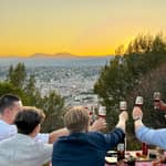 Nizza: tramonto e degustazione di vini in una Land Rover storica