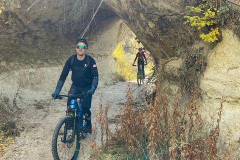 Passeio de bicicleta na Capadócia