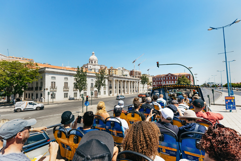 Lissabon: 72/96-uur Hop-on-hop-off-boot ticket voor bus, tram en boot96-uursticket