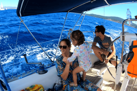 Split: Half Day Sailing Tour with Swim Stop, Snacks and Wine